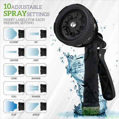 100、50FT Expandable Garden Hose,Heavy Duty Superior Strength