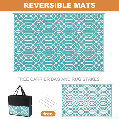 Outdoor double-sided camping carpet