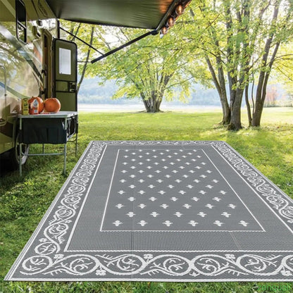 Outdoor double-sided camping carpet
