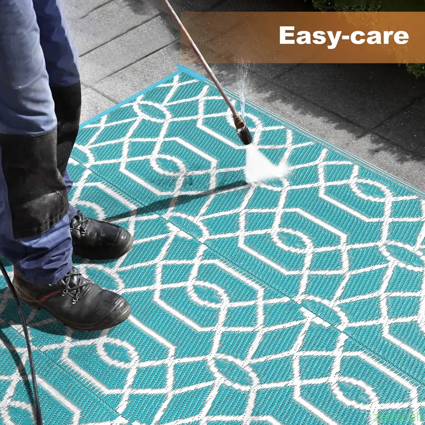 Outdoor double-sided camping carpet