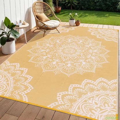 Outdoor double-sided camping carpet