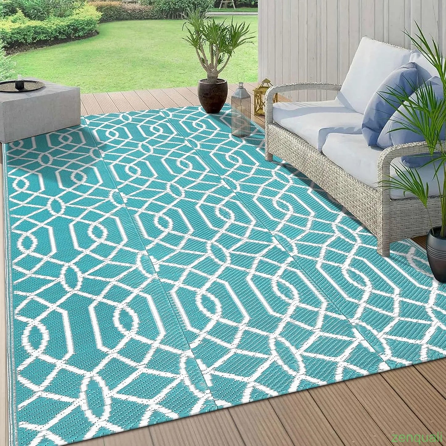 Outdoor double-sided camping carpet