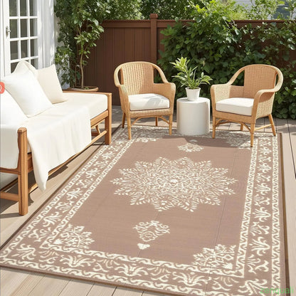 Outdoor double-sided camping carpet