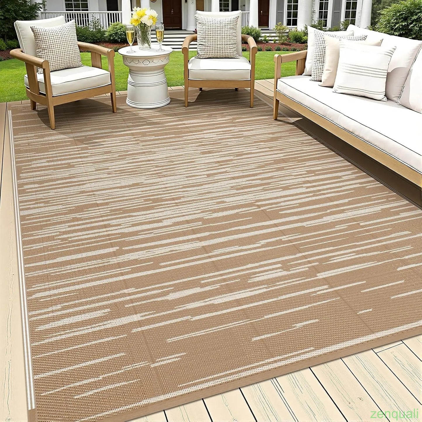 Outdoor double-sided camping carpet