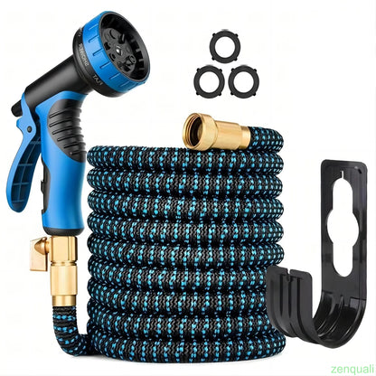 100、50FT Expandable Garden Hose,Heavy Duty Superior Strength
