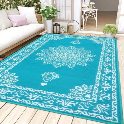 Outdoor double-sided camping carpet