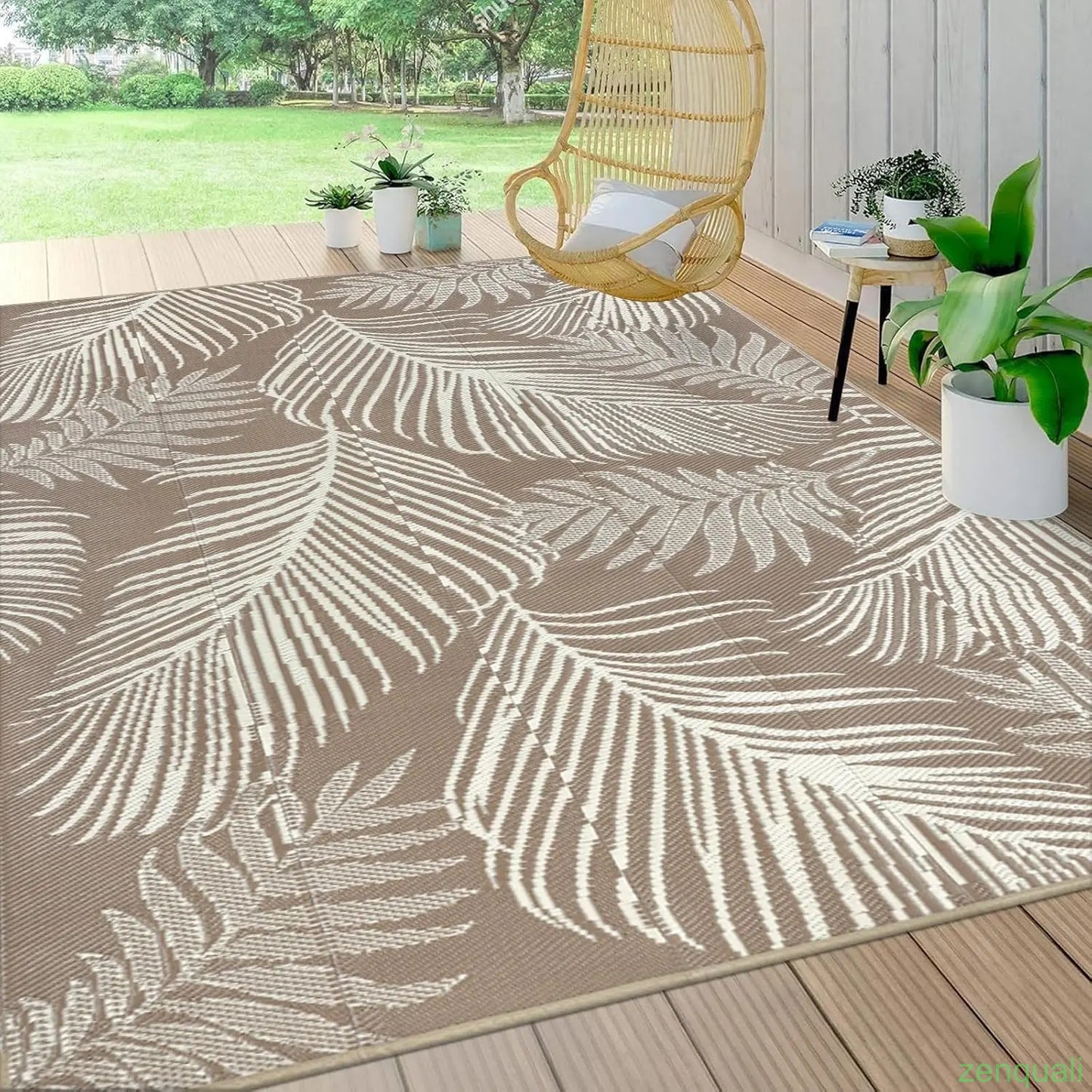 Outdoor double-sided camping carpet